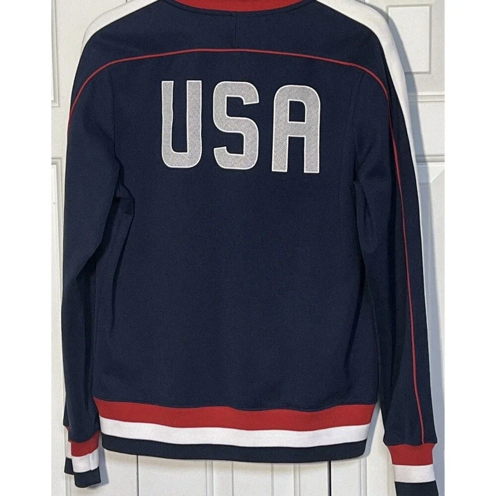 Nike USA Soccer N98 Track Jacket Men’s Large Navy USMNT Full Zip 478298-451